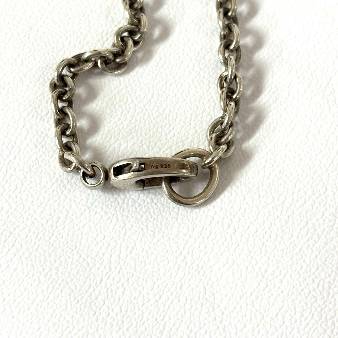 GUCCI ダブルGロゴ ネックレス シルバー