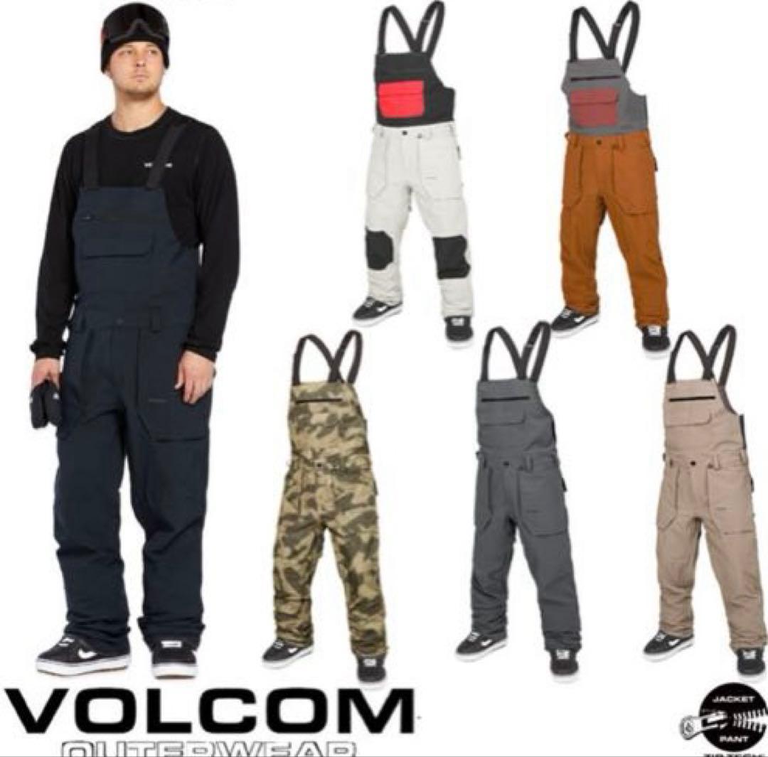 新品未使用　24-25 VOLCOM ボルコム スノーボード　ビブパンツ
