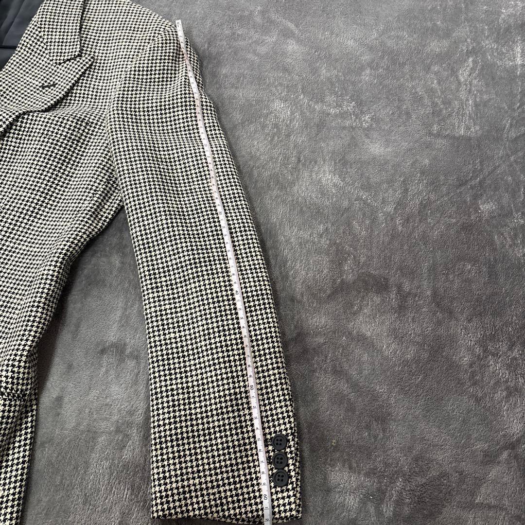 GORGIO ARMANI ジョルジオアルマーニ　メンズ　千鳥柄　ジャケット　M