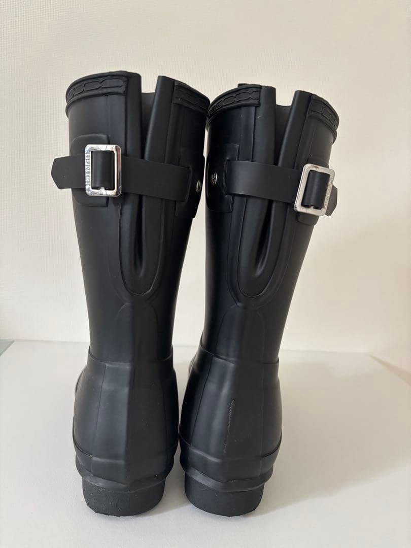 HUNTER UK3レインブーツ黒