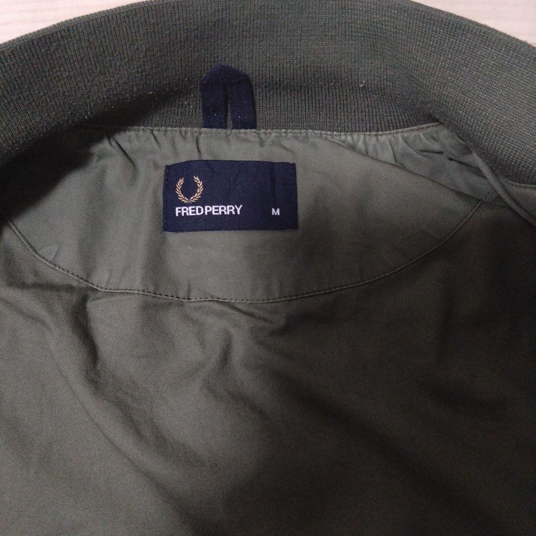FRED PERRY オリーブ ジャンパー M