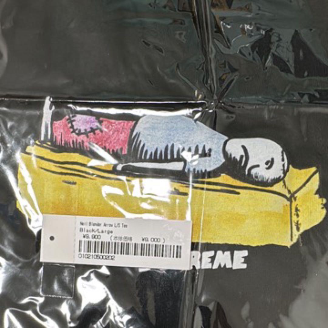 Supremeシュプリーム正規品ブラック 長袖 Tシャツ L美品