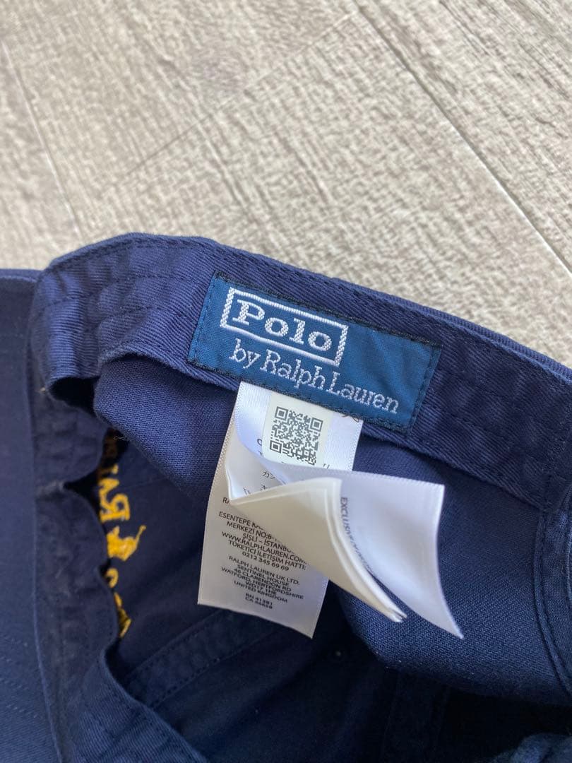 Beams × Polo Ralph Lauren ネイビーキャップ