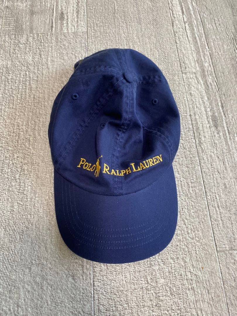 Beams × Polo Ralph Lauren ネイビーキャップ