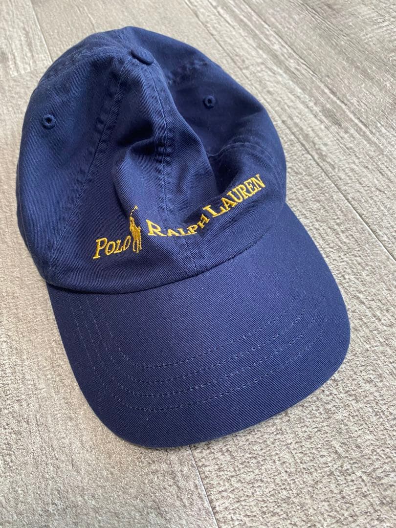 Beams × Polo Ralph Lauren ネイビーキャップ