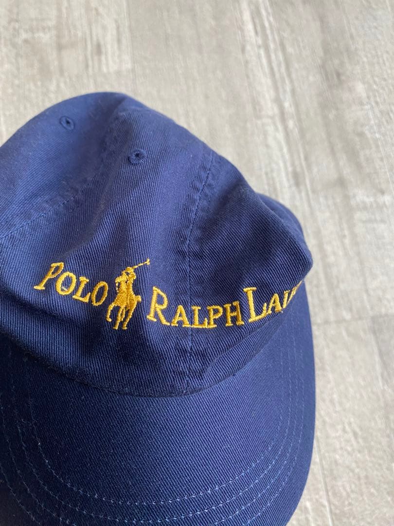 Beams × Polo Ralph Lauren ネイビーキャップ