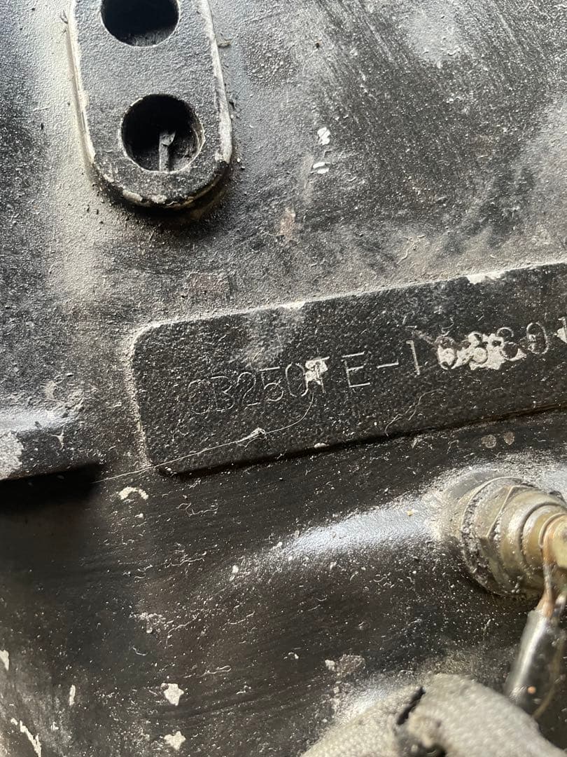 cb250t ホーク　バブ　クランクケース