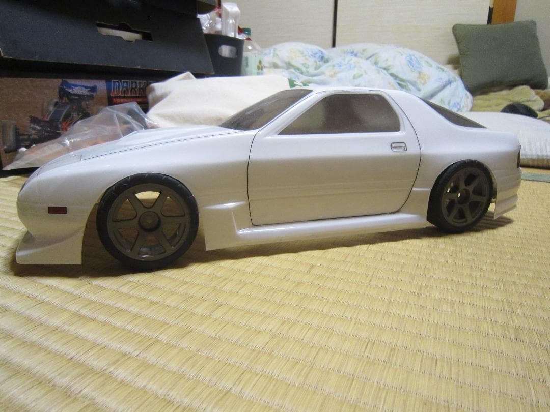 1/10 FC3S RX-7 パンドラ カスタムボディセット タイヤホイール付属