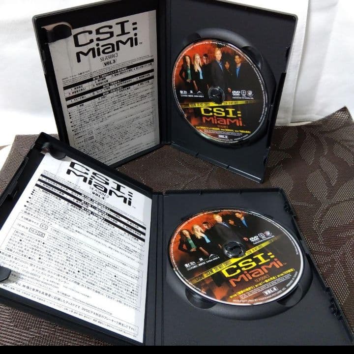 DVD「CSI:マイアミ シーズン3 コンプリートDVD-BOX-1〈4枚組〉」