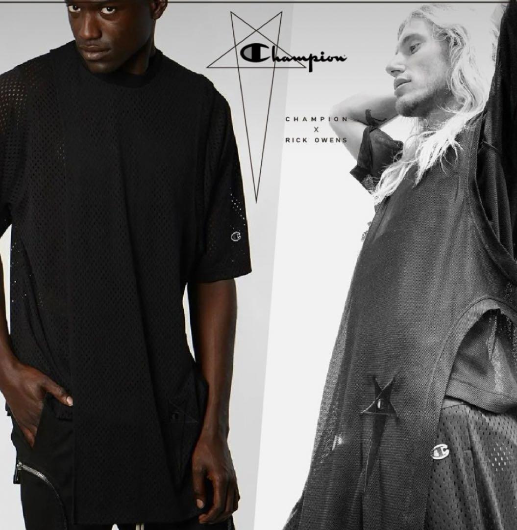 Rick Owens × Champion Toga Mesh Tシャツ