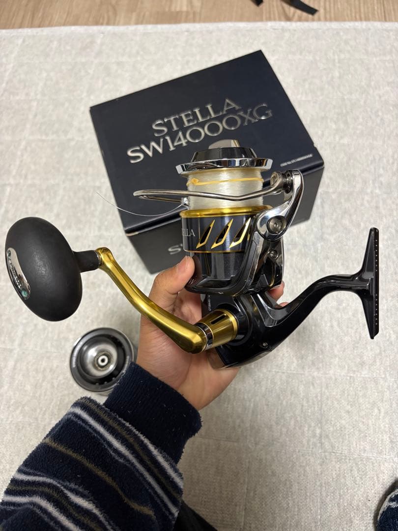 シマノ　13ステラ　sw14000XG スピニングリール　夢屋　14000