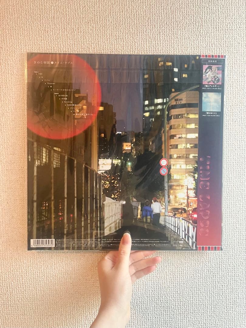 【新品未開封】 きのこ帝国 タイムラプス 12inchi アナログレコード　LP