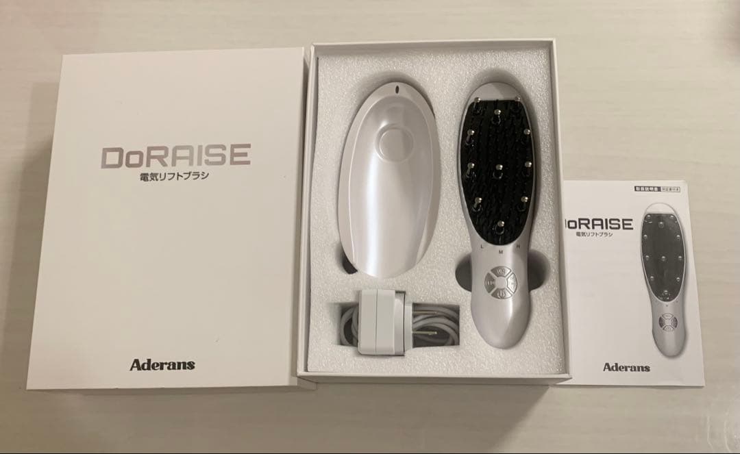 ⭐︎正規品・美品⭐︎Aderans DoRAISE 電気リフトブラシ