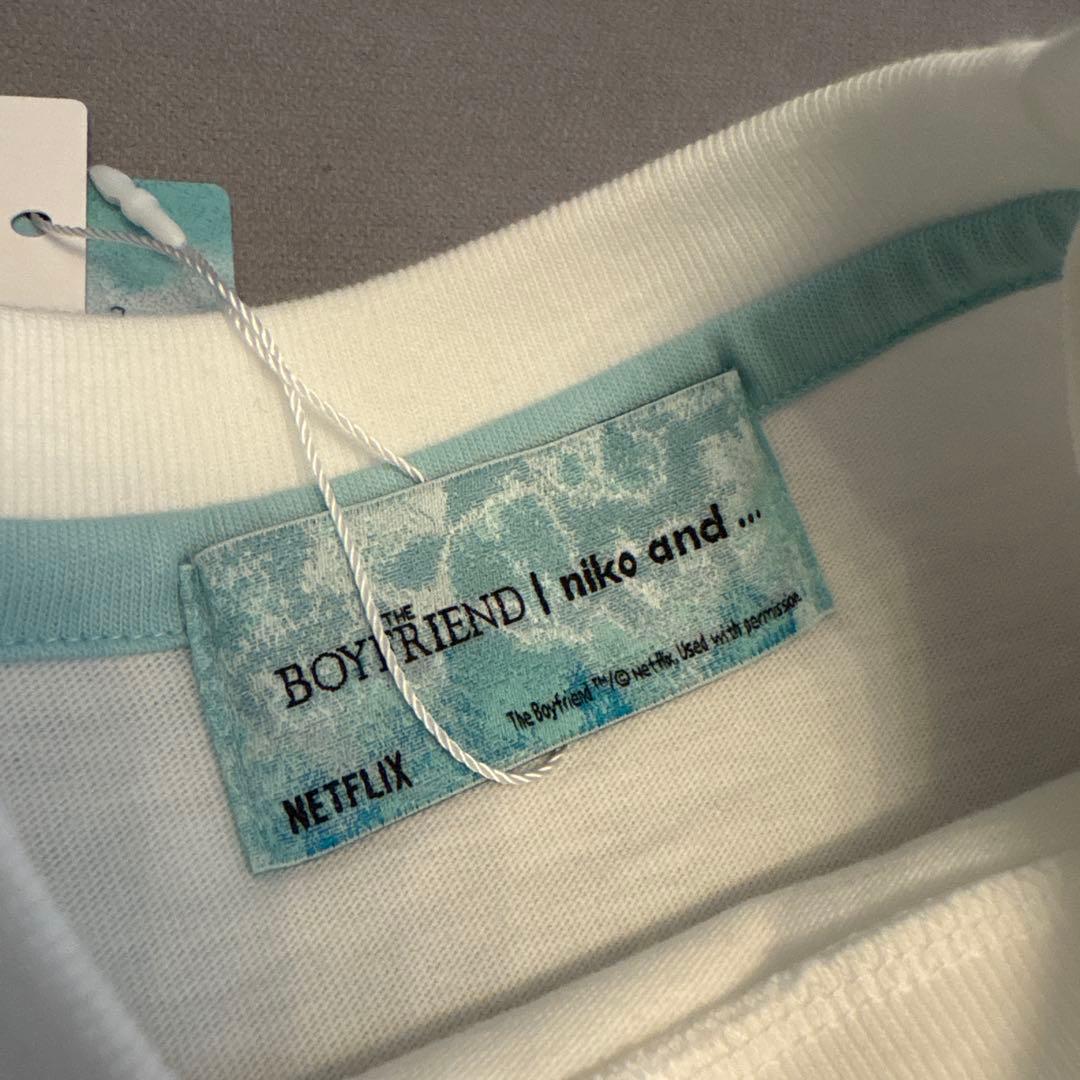 【24時間以内発送】ニコアンド　ボーイフレンドコラボTシャツ