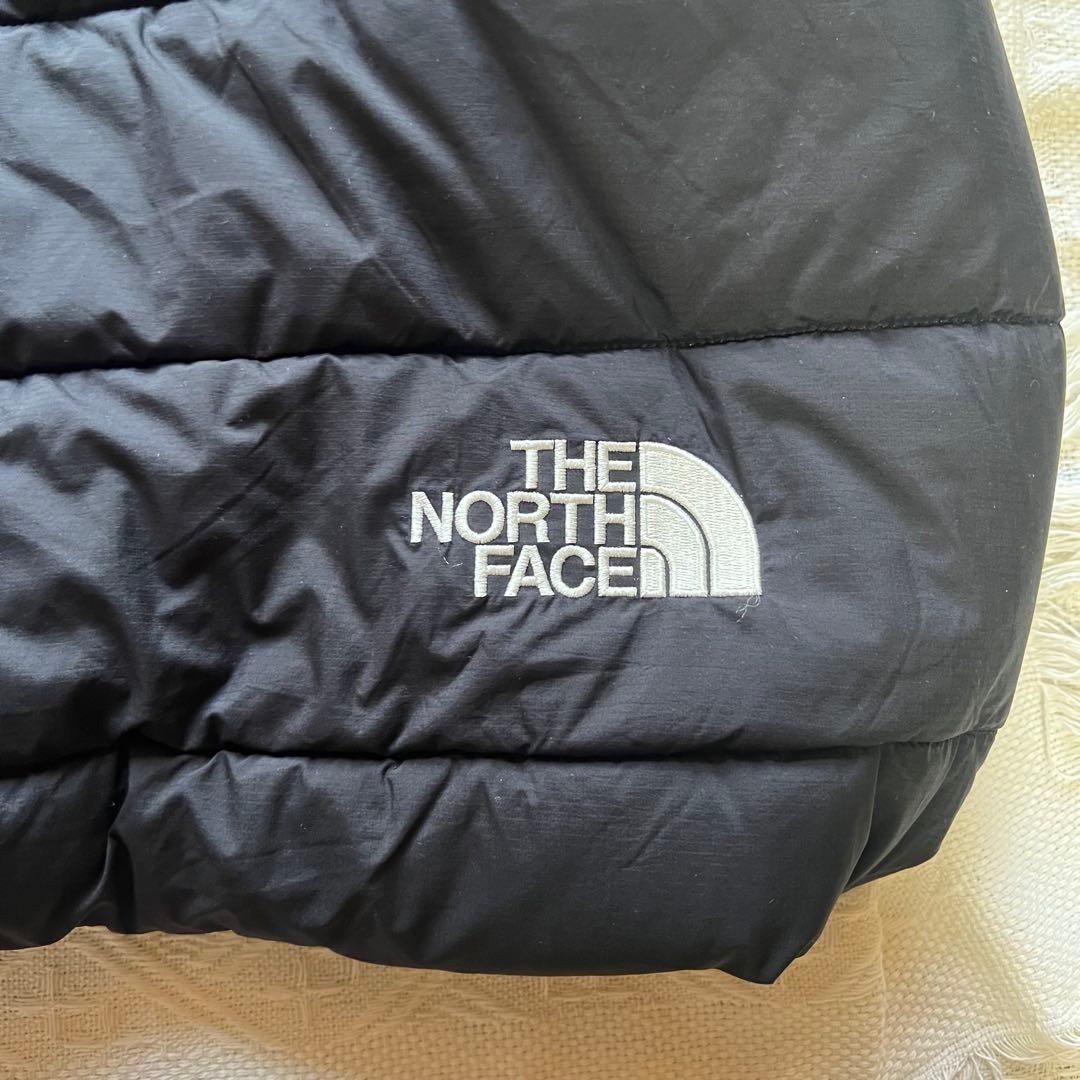 THE NORTH FACE ダウンケープ ベビーシェルブランケット　黒
