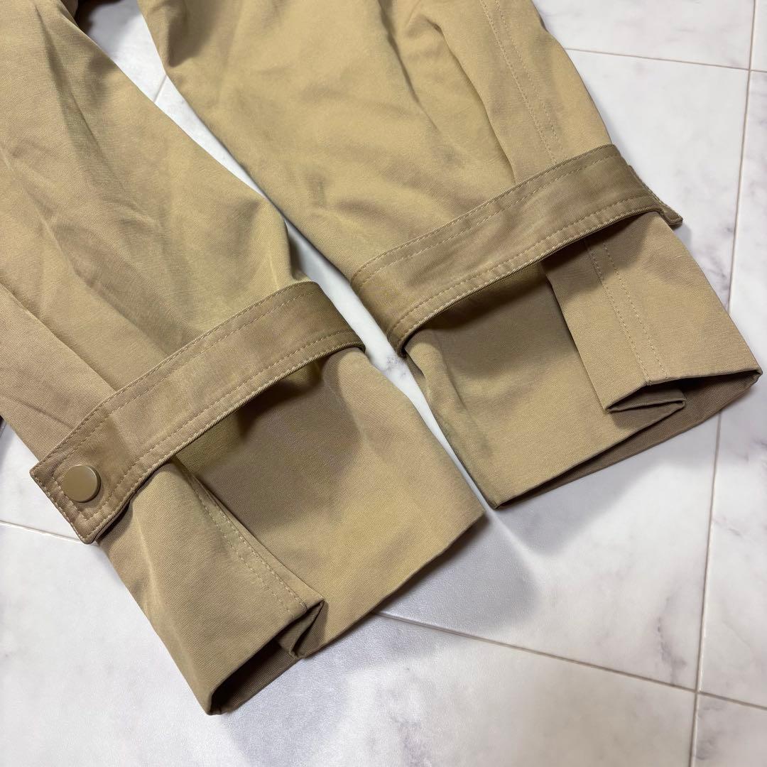 美品　basement online ショートトレンチコート　ベージュ　2way