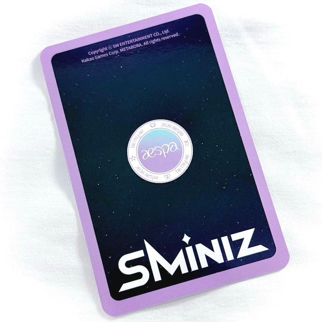 SMiniz aespa KWANGYA 公式 ニンニン 宁艺卓 トレカ 小卡