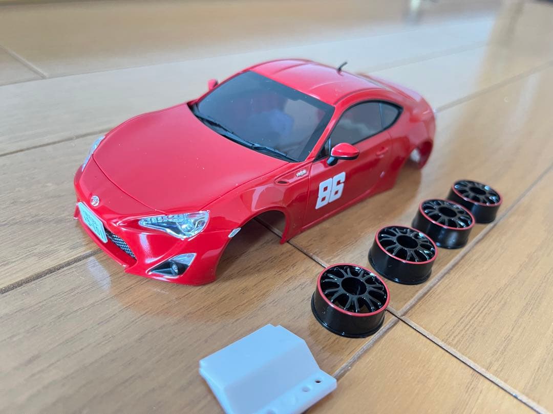 ミニッツ トヨタ 86 MFゴースト ボディ