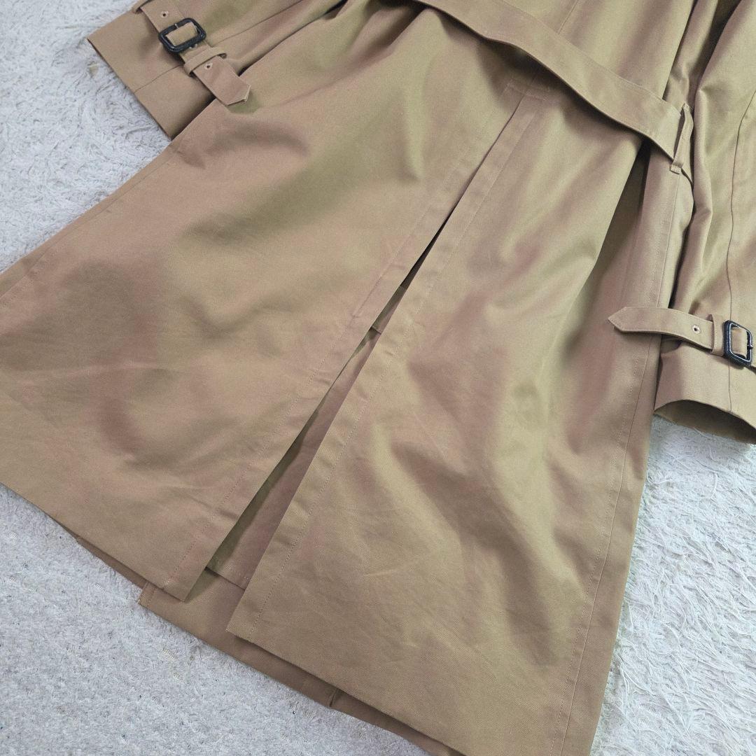 美品 HYKE トレンチコート ライナー着脱式 ベージュ サイズM タイト