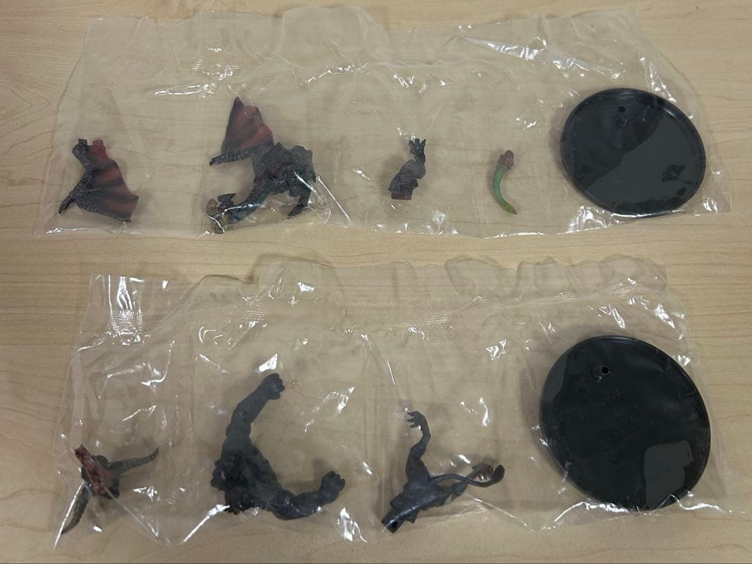 MONSTER HUNTER フィギュア セット。