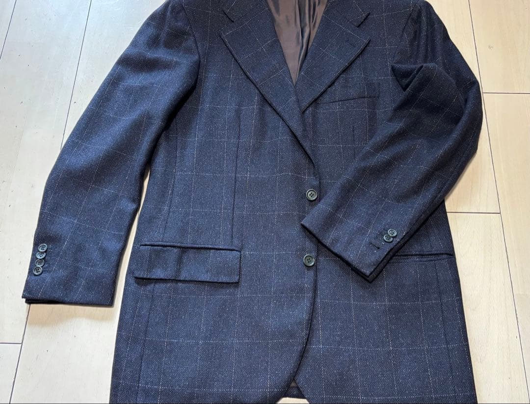タイユアタイ別注チロパオーネ 極上カシミヤ100% Kiton キートン 伊製