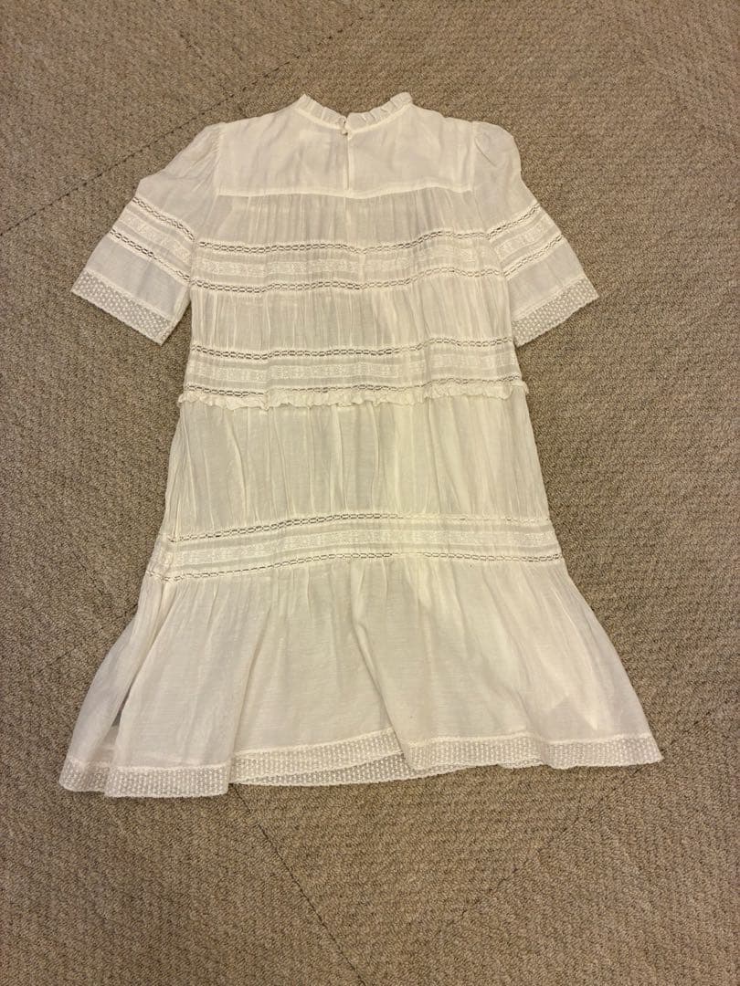 ISABEL MARANT ETOILE 半袖レースワンピース