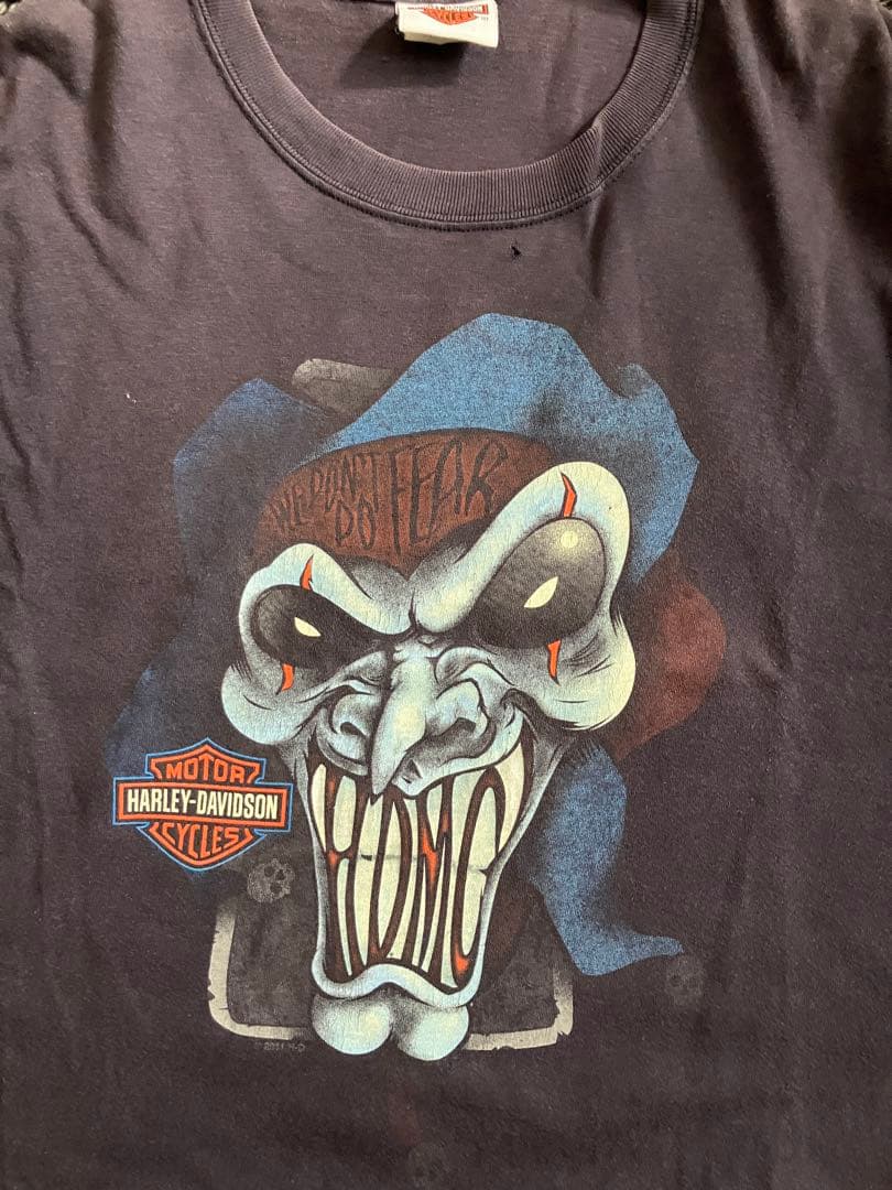 【希少】90s Harley-Davidson ジョーカー ビンテージtシャツ