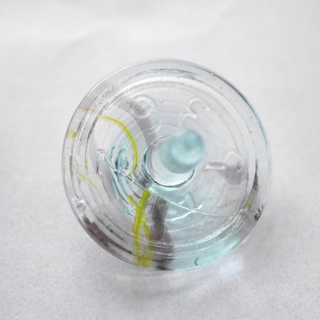 専用出品 ガラス独楽　11個セット　和ガラス　レトロ　マーブル