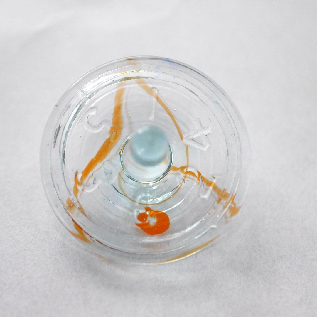 専用出品 ガラス独楽　11個セット　和ガラス　レトロ　マーブル