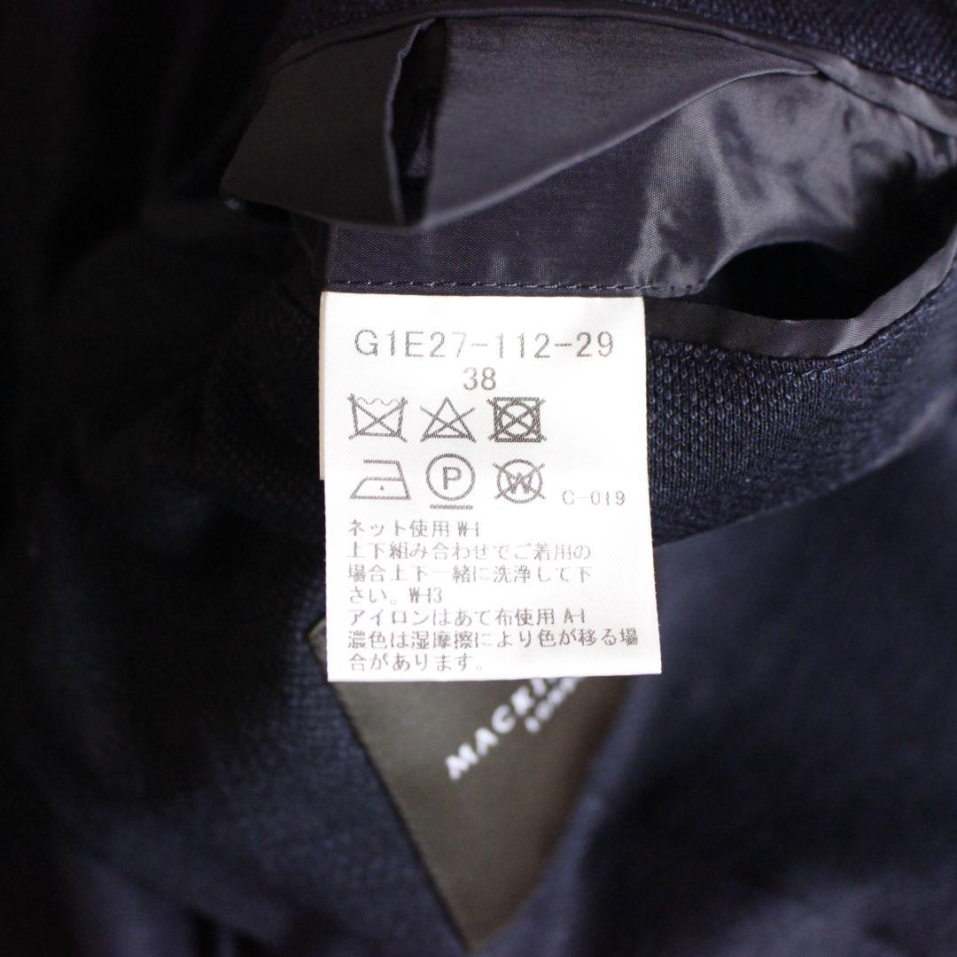 MACKINTOSH LONDON リネンテーラードジャケット M ネイビー