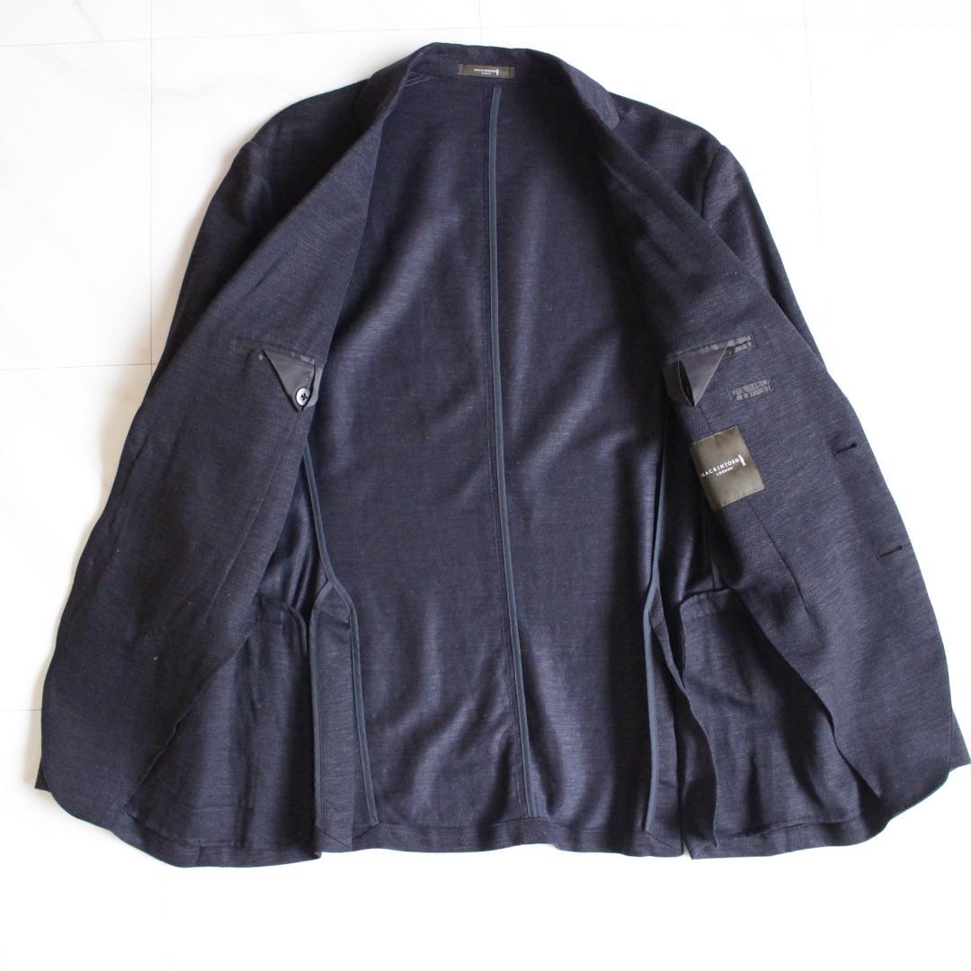 MACKINTOSH LONDON リネンテーラードジャケット M ネイビー