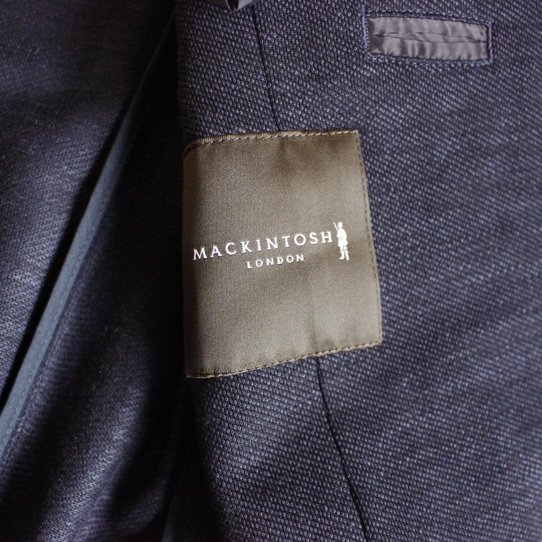 MACKINTOSH LONDON リネンテーラードジャケット M ネイビー