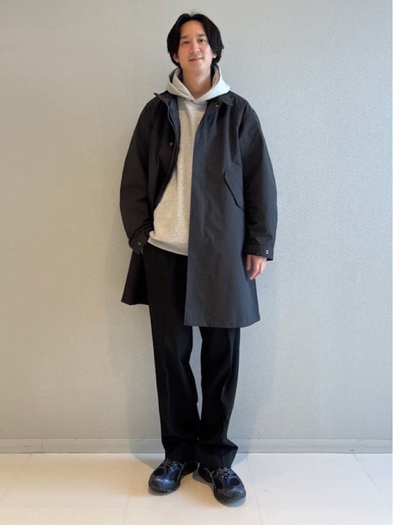 【美品】2025 UNIQLO ウィンドプルーフ2WAYコート