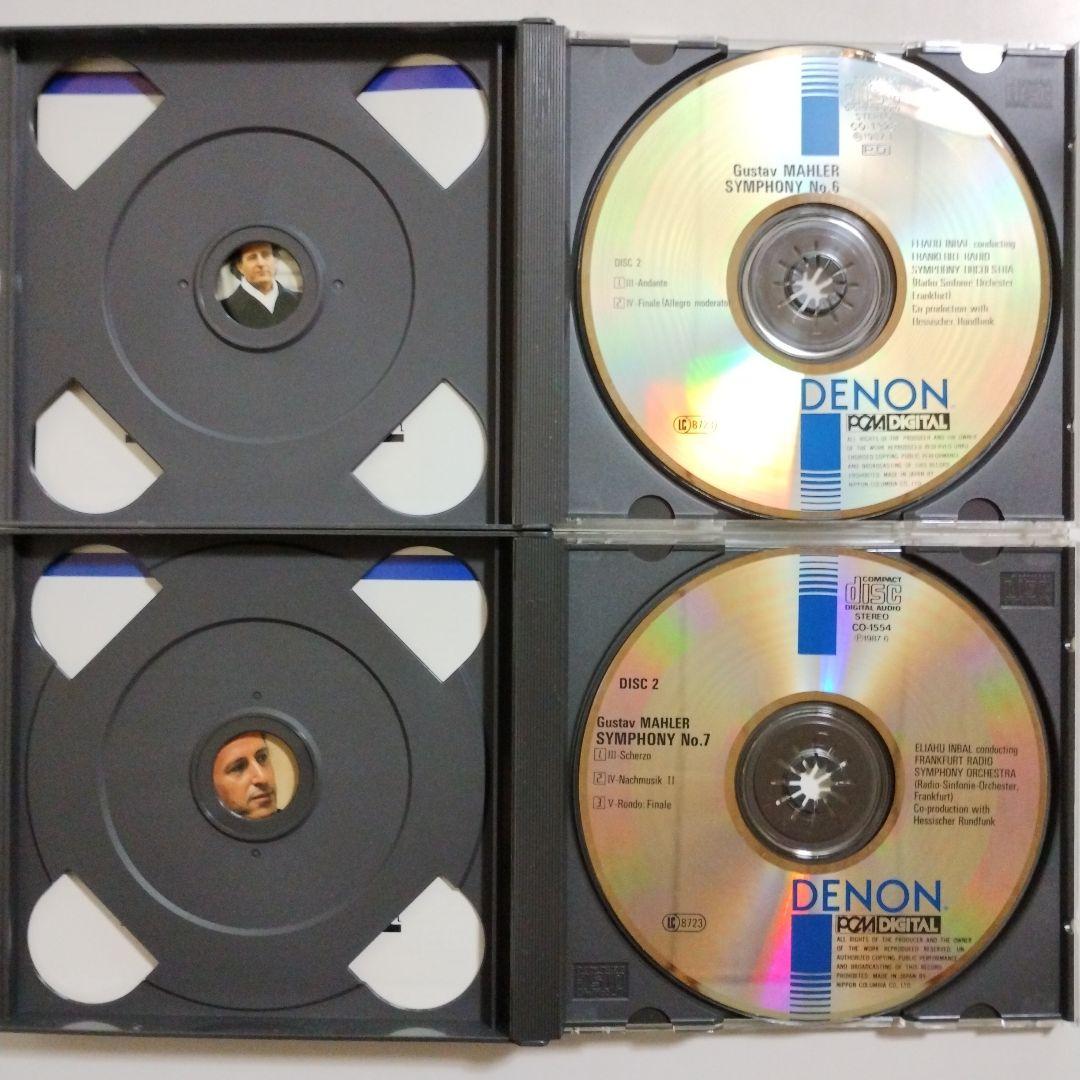マーラー　6アルバム　CD10枚 (1枚傷みあり)