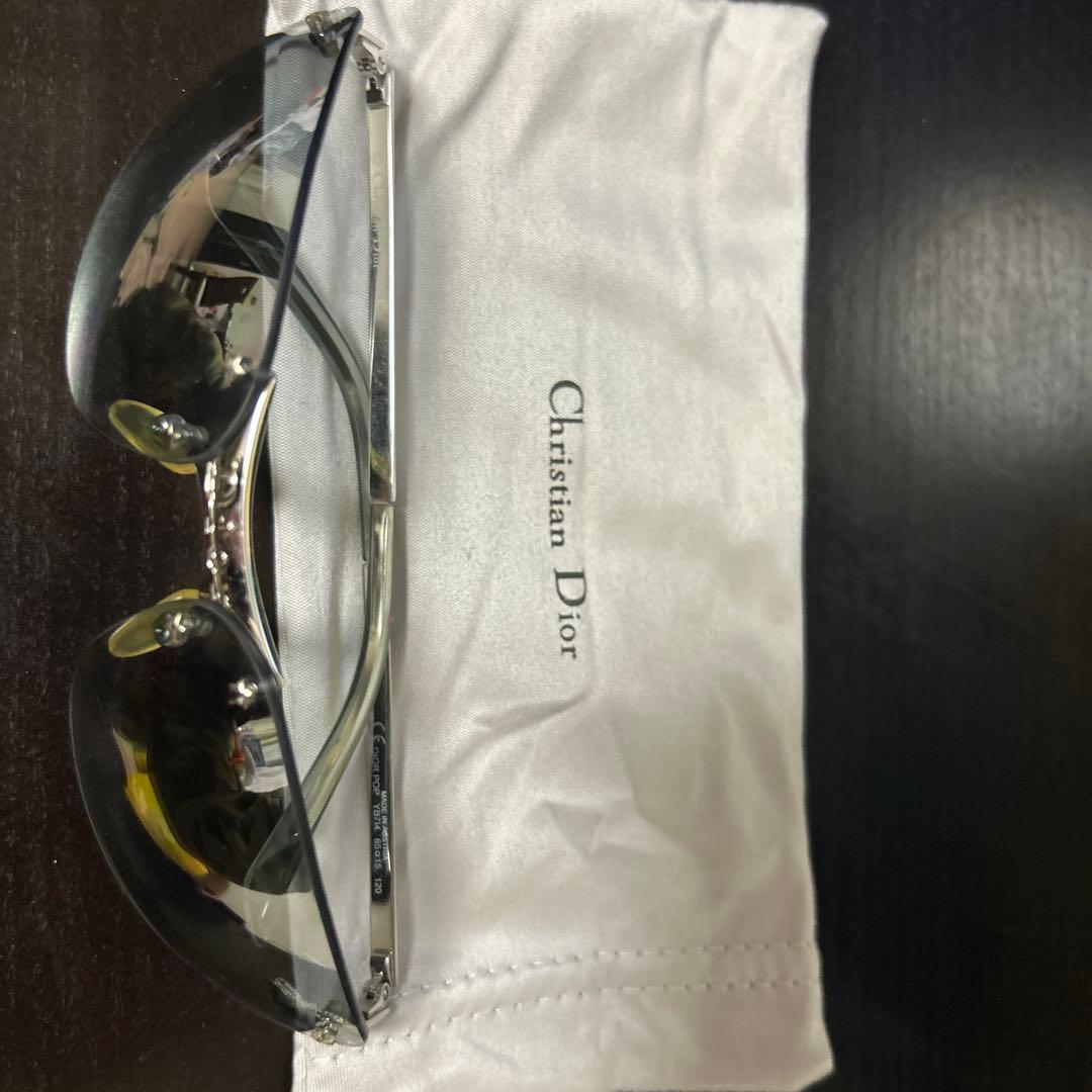 d*7様 Christian Dior グレー サングラス ケース付き