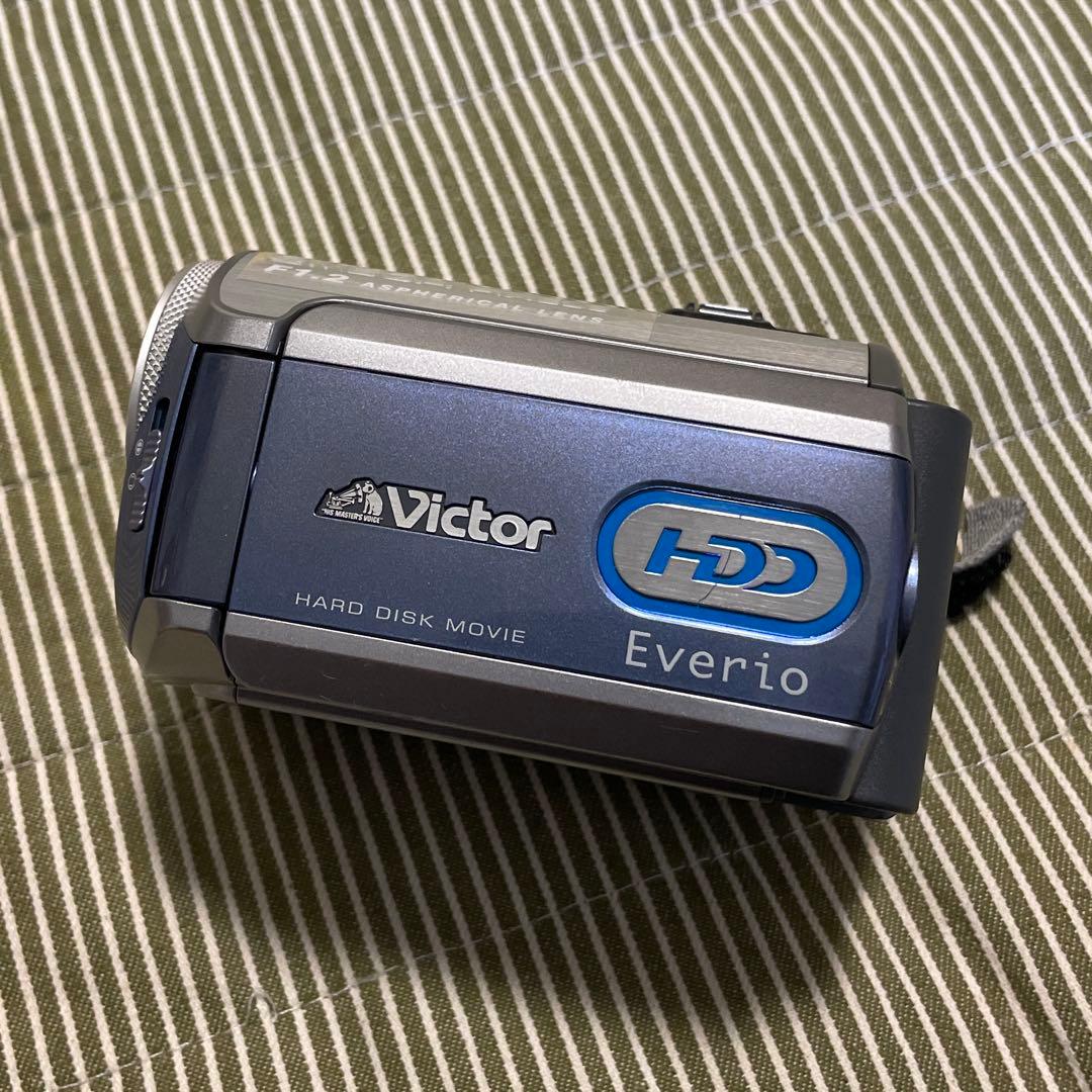 Victorビデオカメラ Everio GZ-MG255-A （ミスティブルー）