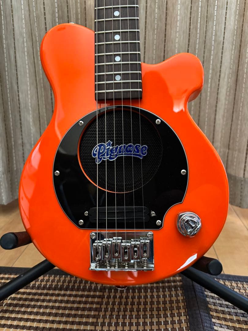 Pignose PGG-200 オレンジ アンプ内蔵ミニエレキギター