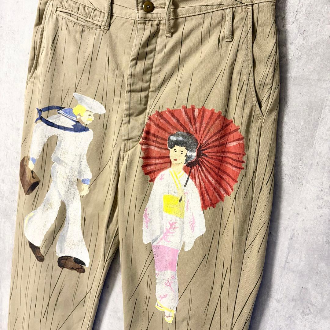 【美品】KAPITAL キャピタル Sailor パンツ サイズ3 希少