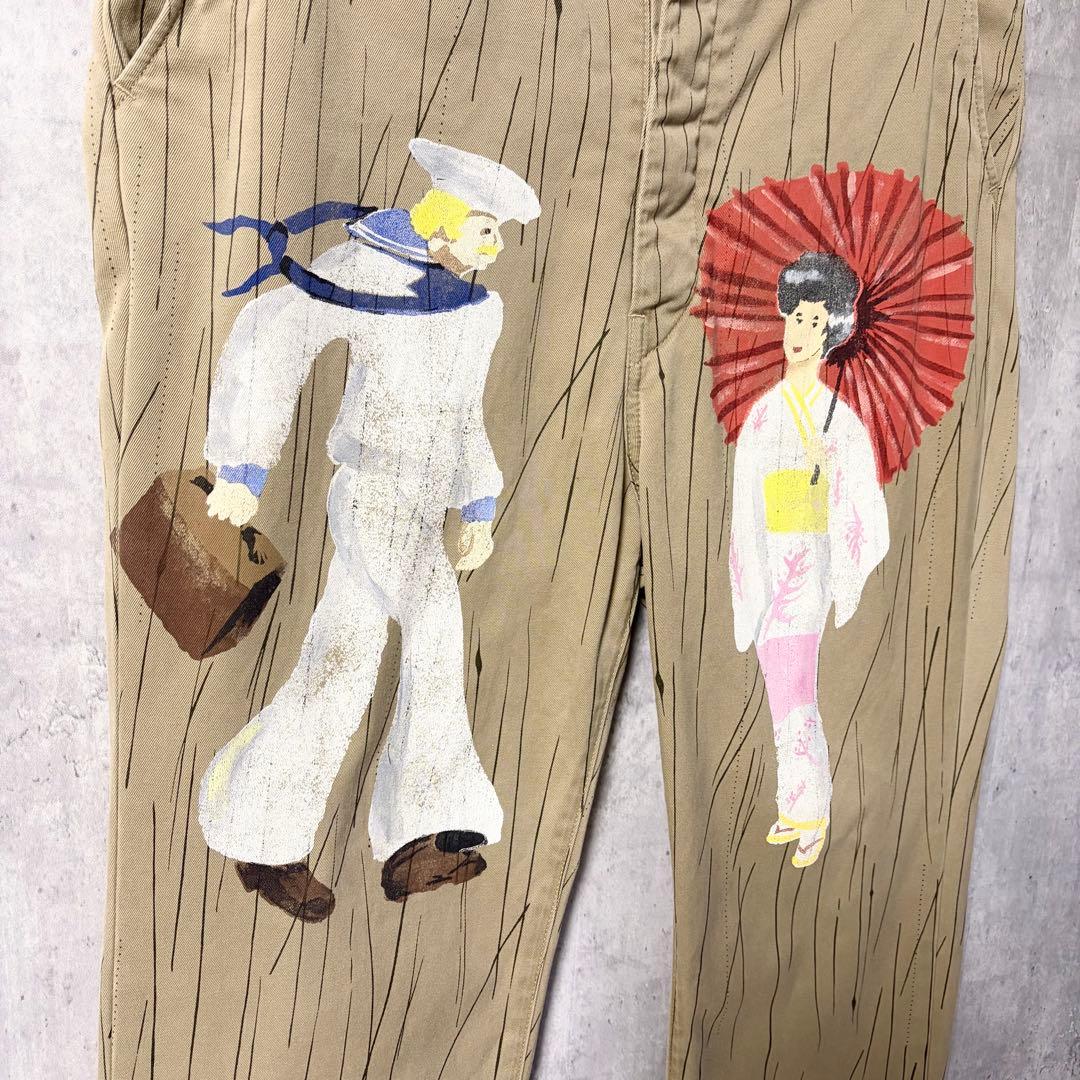 【美品】KAPITAL キャピタル Sailor パンツ サイズ3 希少