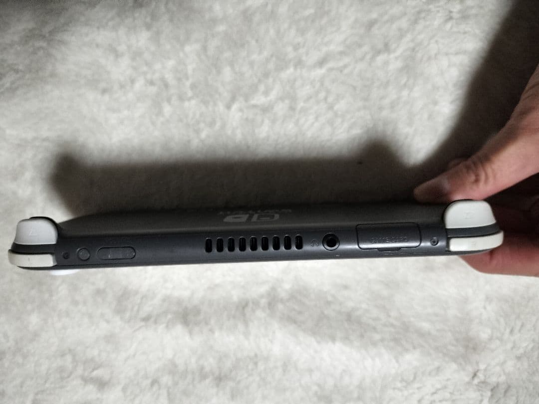 動作品Nintendo Switch Lite グレー 本体液晶やや難