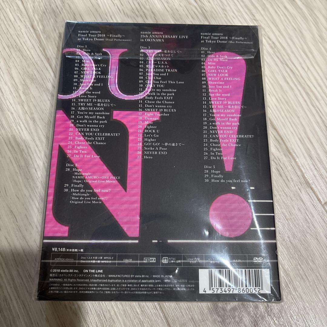 安室奈美恵/Final Tour 2018 ～Finally～ 。