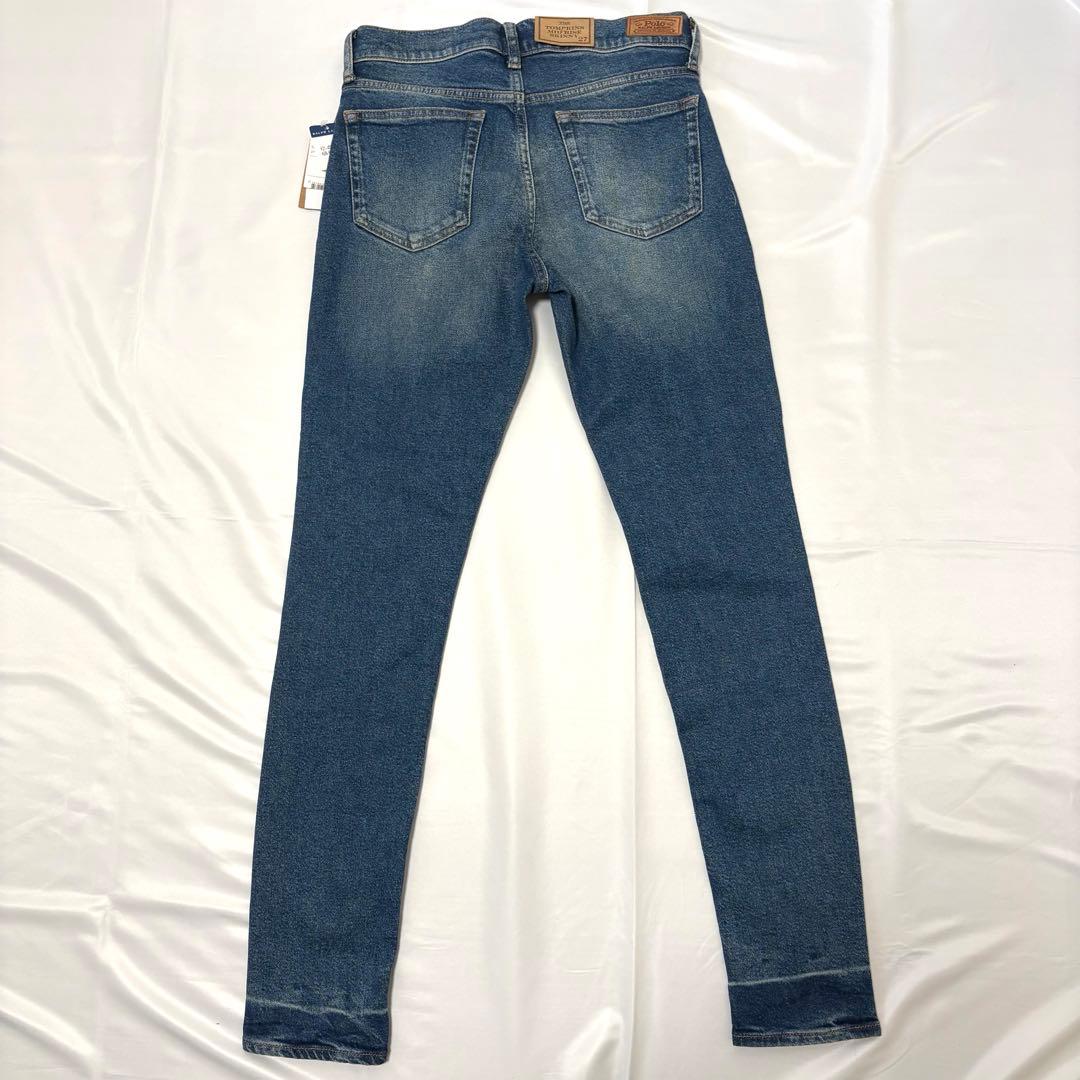 新品タグ付き✨ポロラルフローレン デニムパンツ 濃紺 スキニー ハイライズ