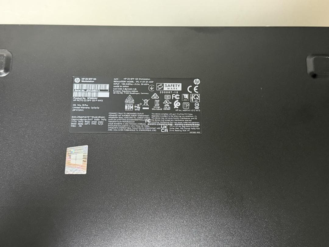 め*や様 hp Z2 SFF G5 Intel 10世代対応 ヒートシンク マウ