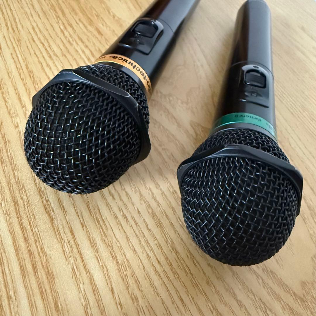 audio-technica ワイヤレスマイクAT-CLM700TX ２本セット