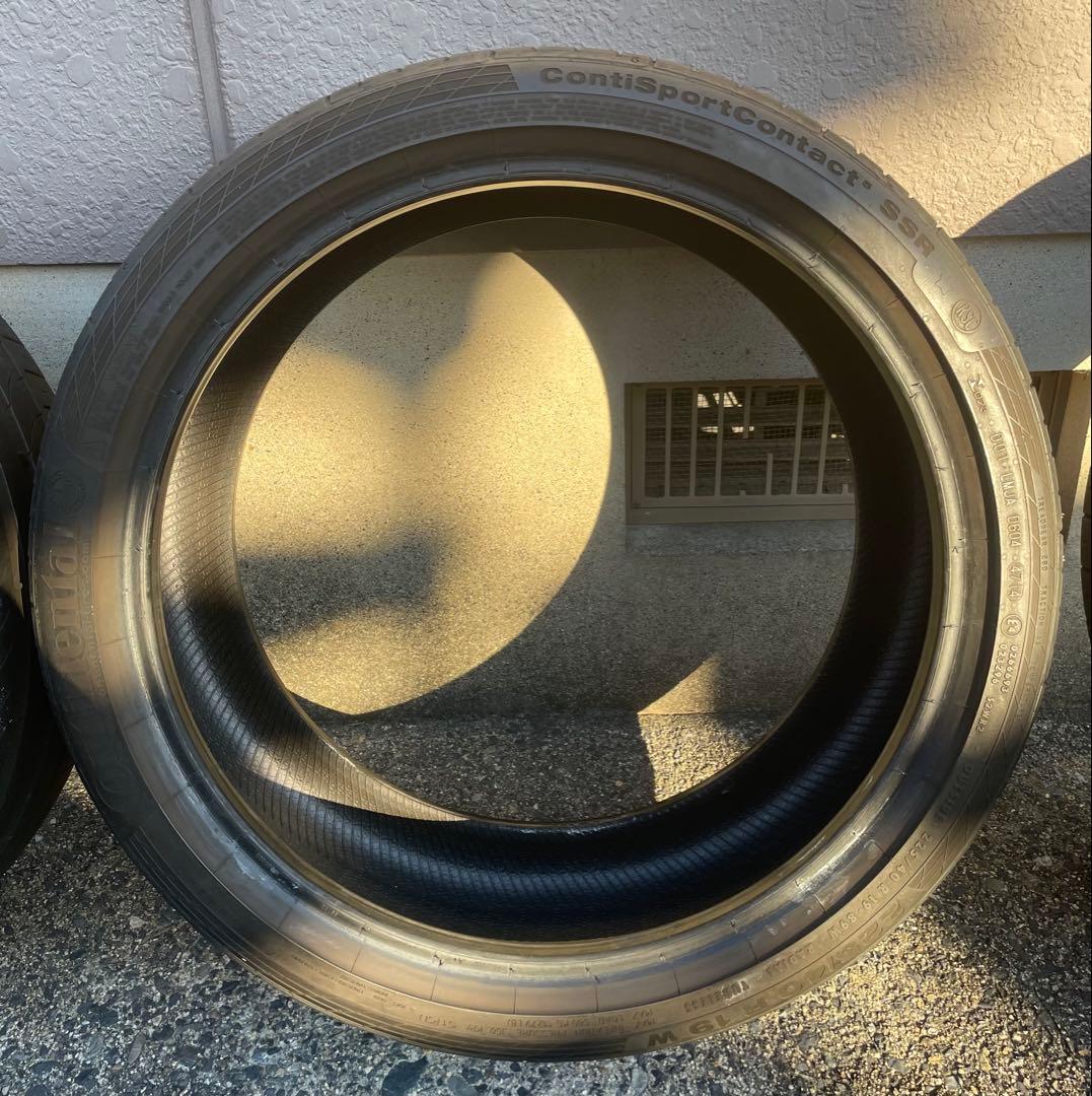 送料込み　ContiSportContact5 225/40R19 2本