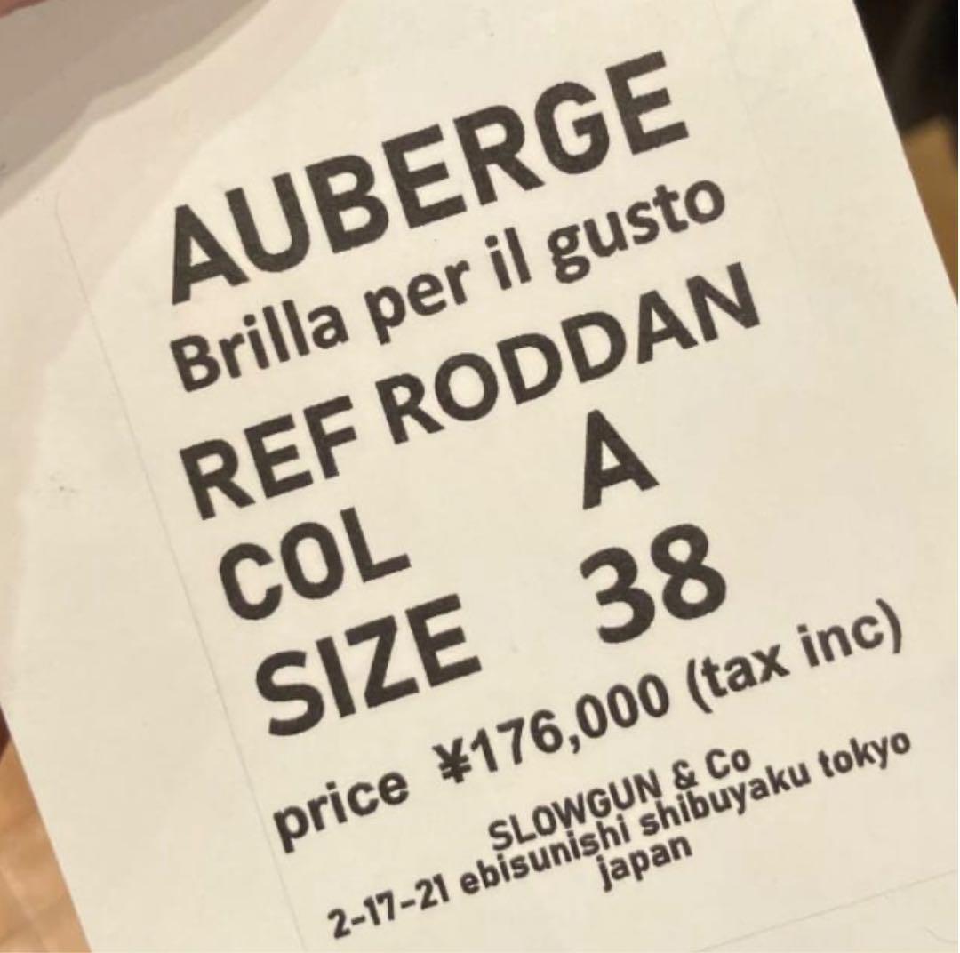 ★未使用★AUBERGE/REF RODDAN/モッズコート/サイズ38