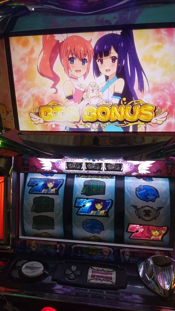パチスロ実機　5号機　ツインエンジェルBREAK　スロット　不要機付き