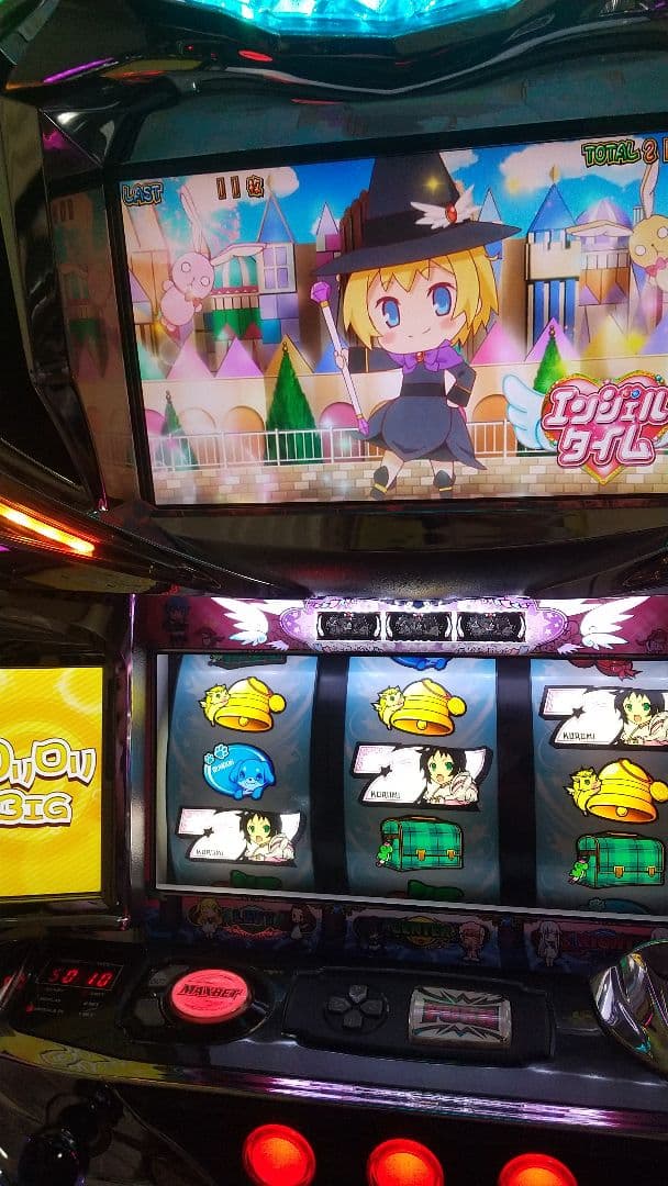 パチスロ実機　5号機　ツインエンジェルBREAK　スロット　不要機付き