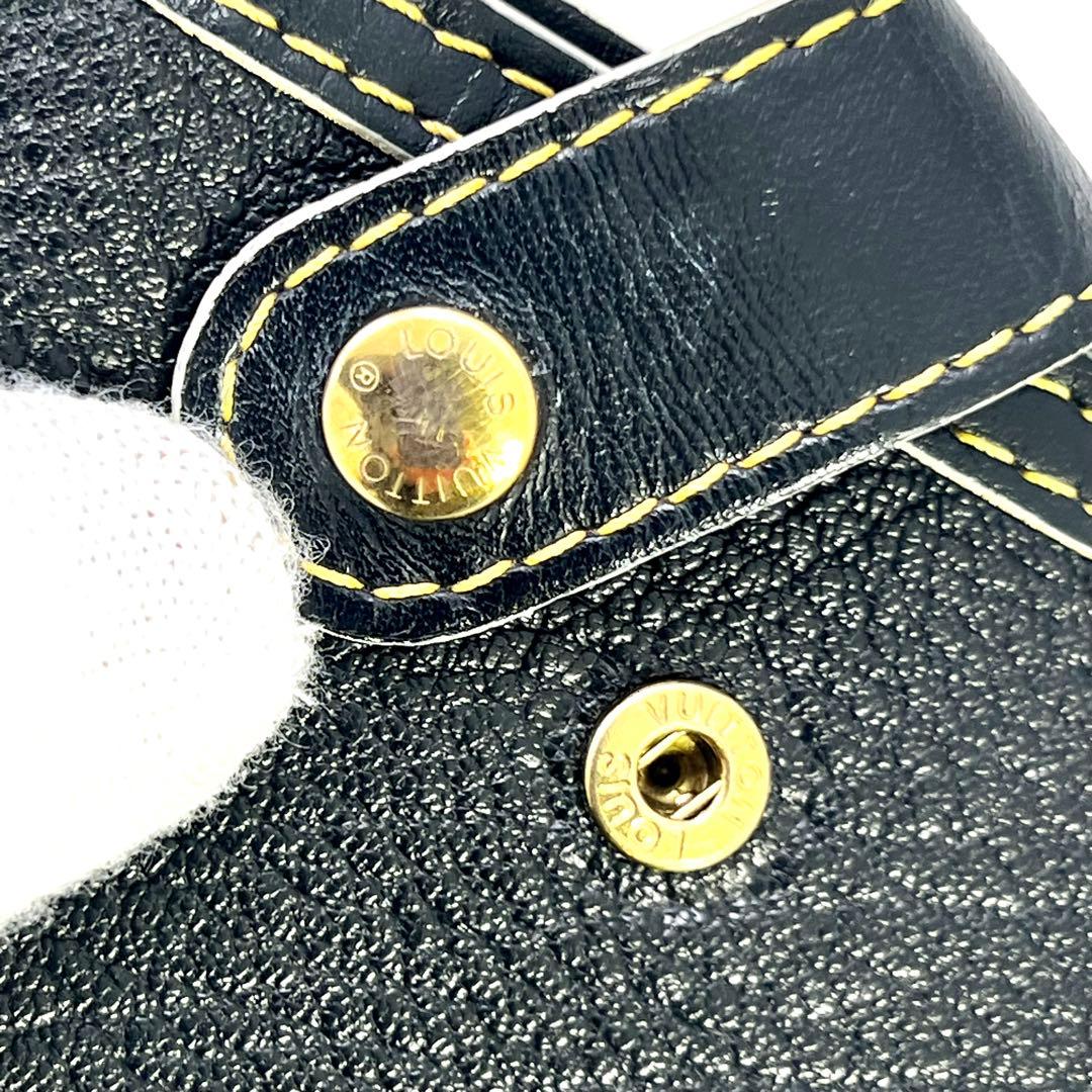 ルイヴィトン スハリ コンパクトジップ M91828 ノワール