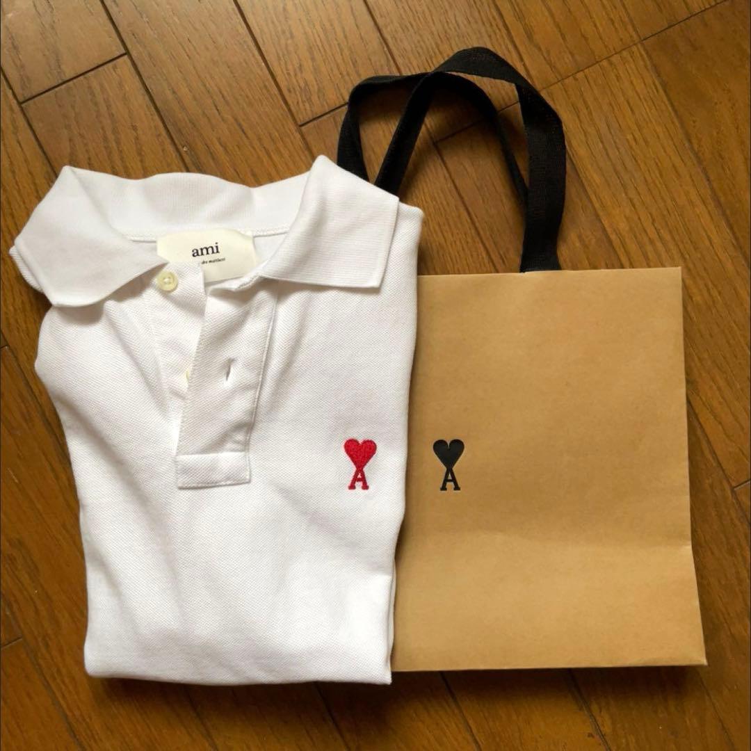 AMI DE COEUR ポロシャツ オーガニックコットンピケ ポロシャツ